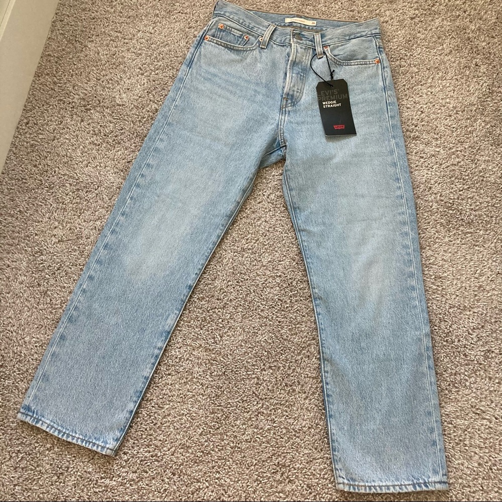 Levi’s wedgie straight Montgomery baked jeans